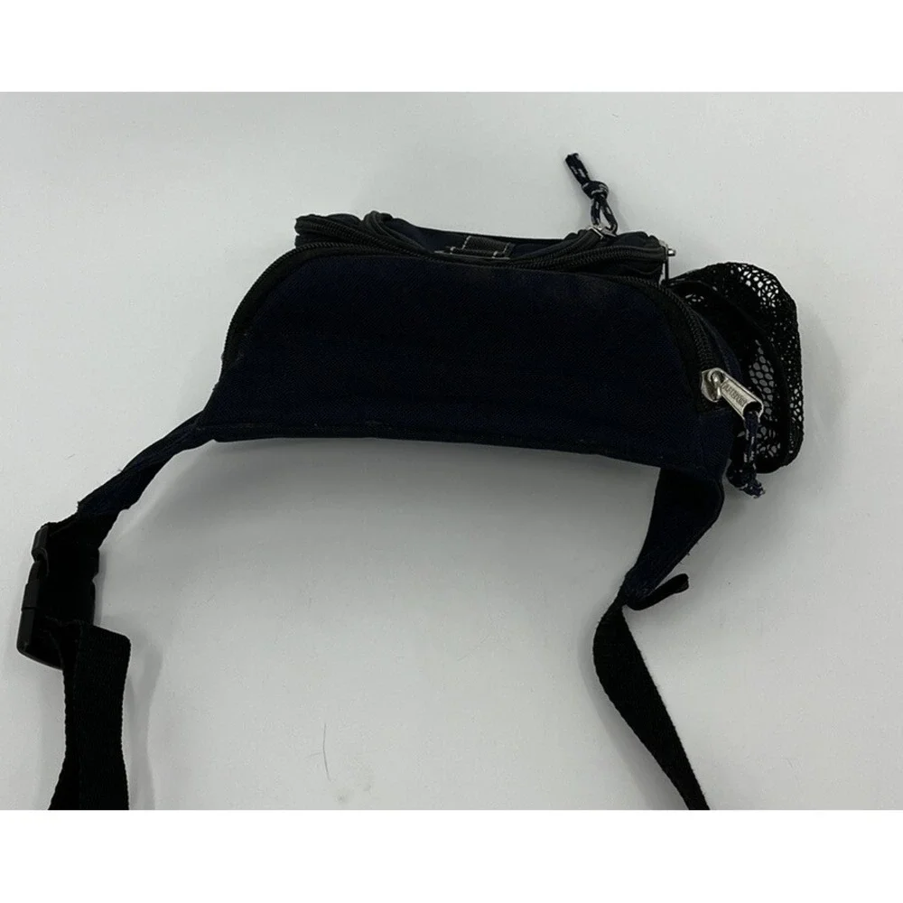 Vintage Eastport Outdoor Company Blue Fanny Pack Waist Belt Bag Adjustable Strap